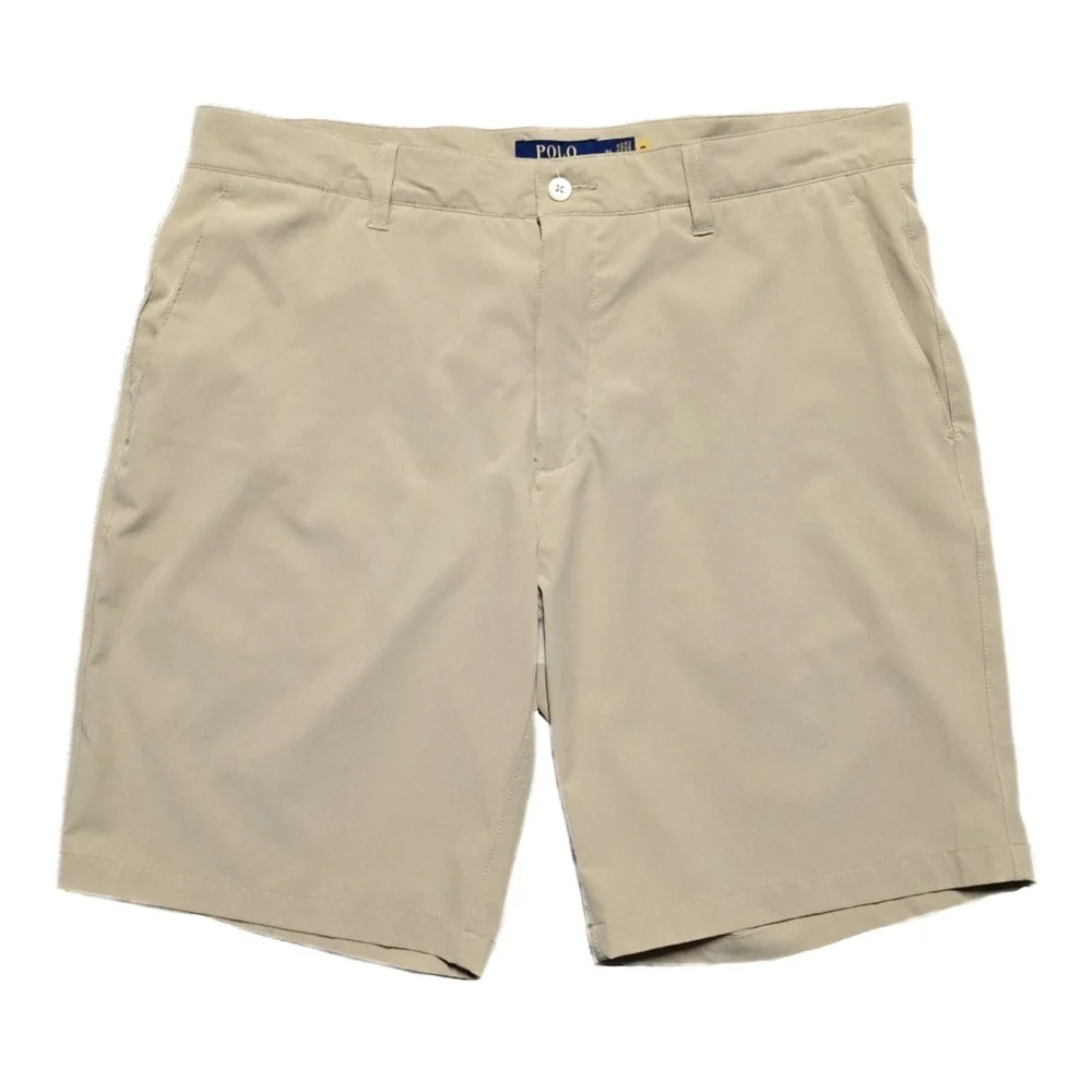 Polo Ralph Lauren Shorts Mens‎ 34 Performance Stretch Chino Flat Front Pony